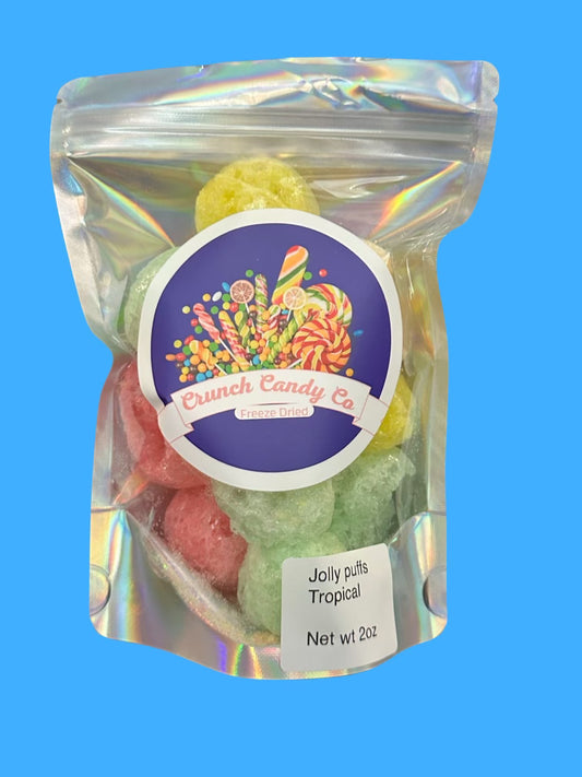 Freeze Dried Tropical Jolly Puffs 2-4 oz.